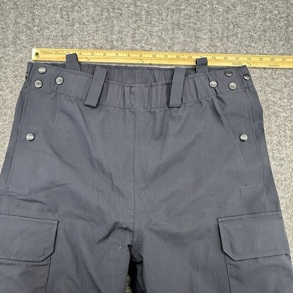 New BLAUER MADE IN USA Small Men's Gortex Waterproof Rain Cargo‎ Pants Navy